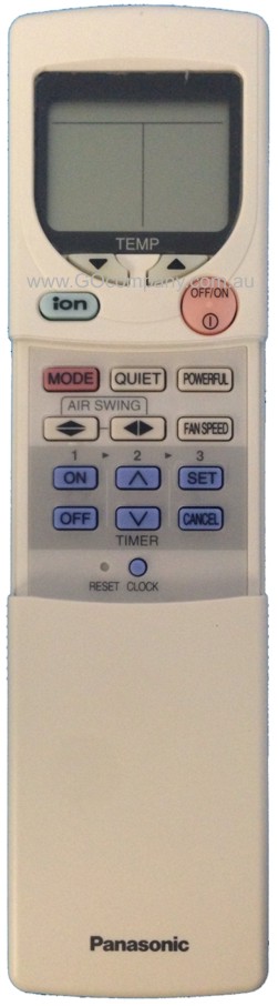 A75C2422 Panasonic Genuine Original Air Conditioner Remote Control ...